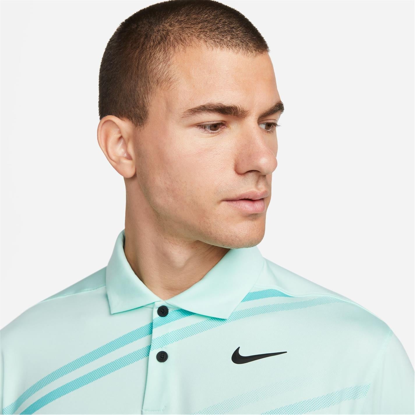Nike Vapor Dry Stripe Golf Shirt DH0791 – Image 3