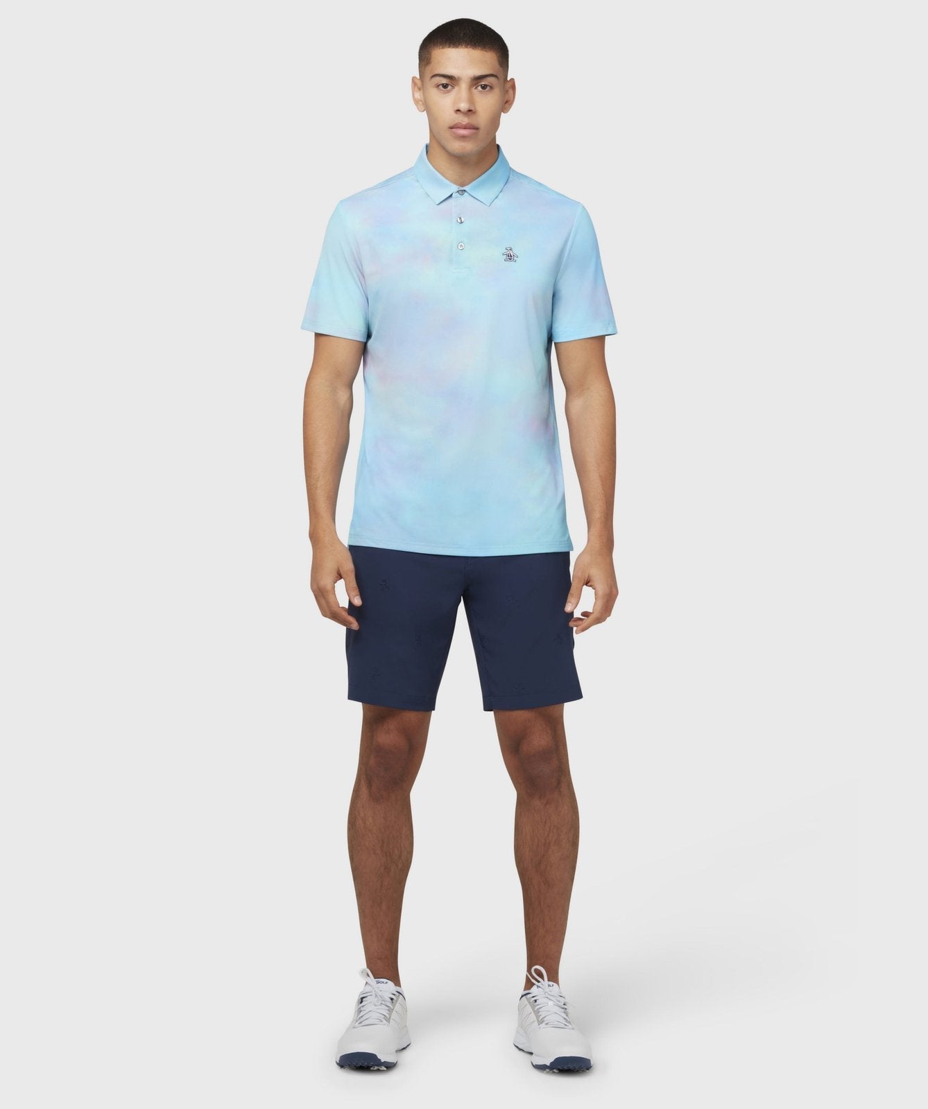 Original Penguin Tie Dye Print Golf Polo Shirt OGKSC028 – Image 3