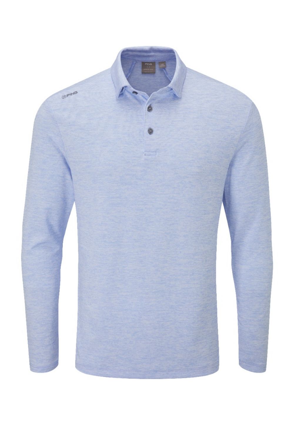 Ping Angus Mens Long Sleeve Golf Polo Shirt P03504