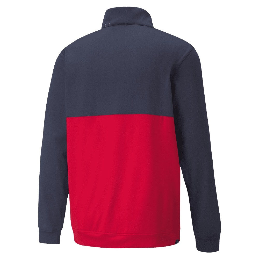 Puma Gamer Colour Block 1/4 Zip Golf Top 532985 – Image 2