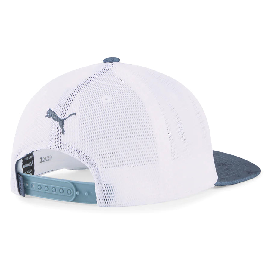 Puma Tropical Bliss P Trucker Snapback Golf Cap 024258 – Image 2
