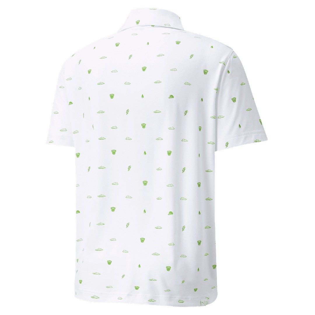 Puma MATTR Pouring Buckets Golf Polo Shirt 533848 – Image 2