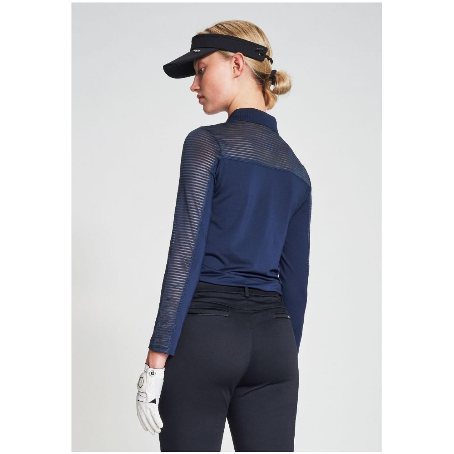 Rohnisch Ladies Miko Long Sleeve Golf Polo 110565 – Image 3