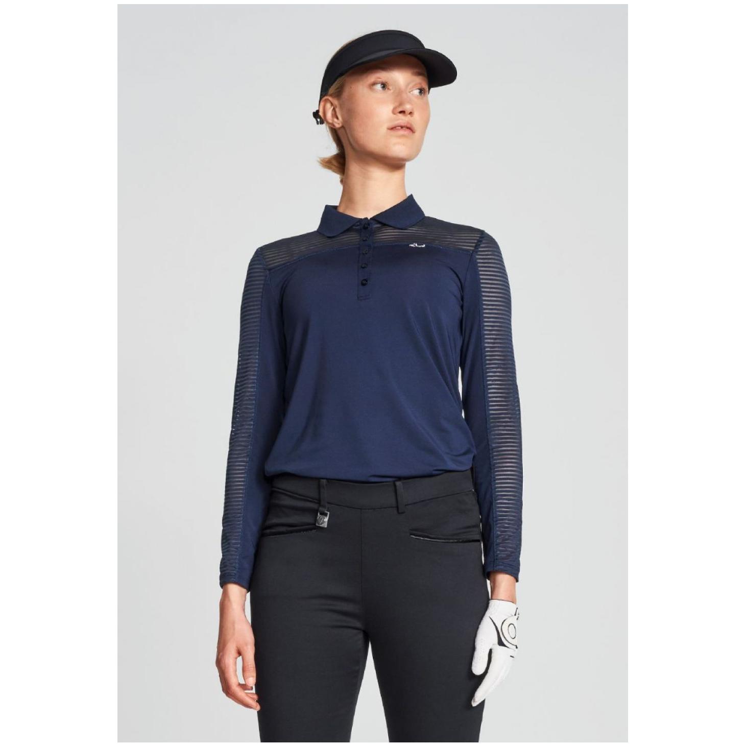 Rohnisch Ladies Miko Long Sleeve Golf Polo 110565 – Image 2