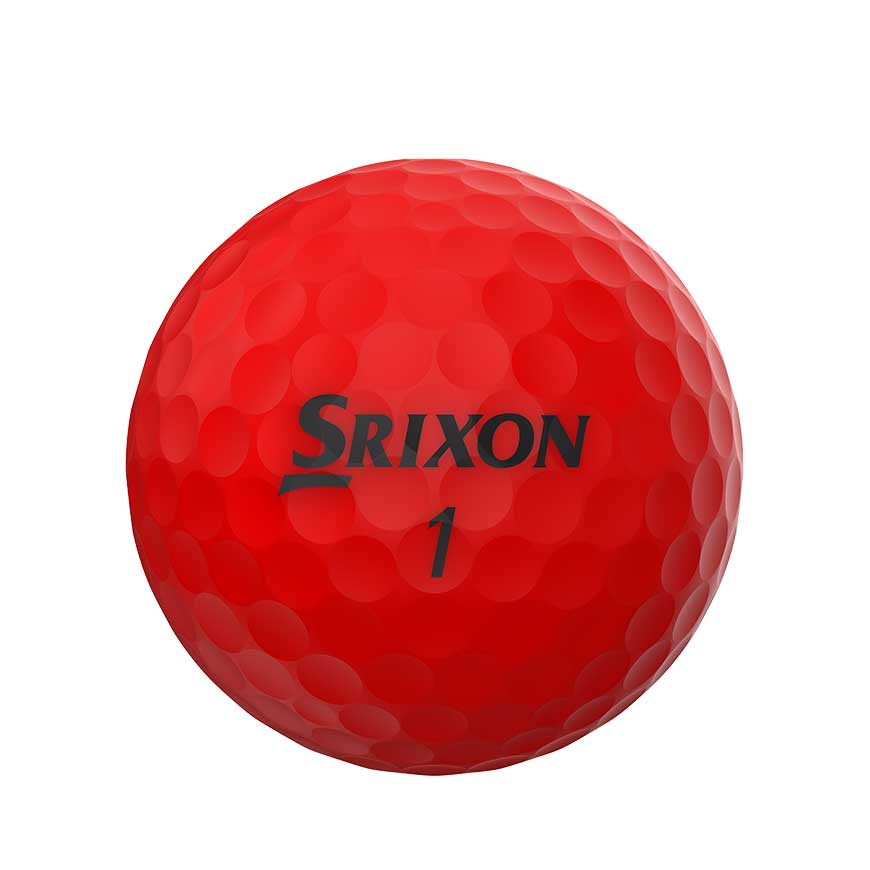 Srixon Soft Feel Brite Golf Balls | Red – Image 2