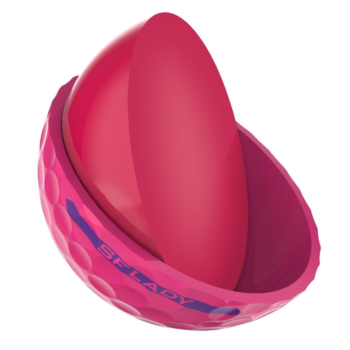 Srixon Soft Feel Lady Golf Balls | Pink – Image 4