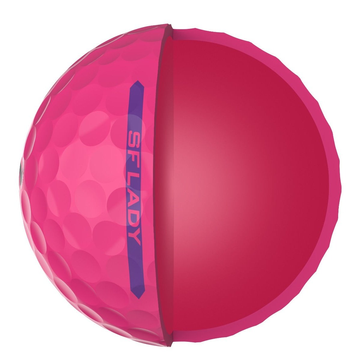Srixon Soft Feel Lady Golf Balls | Pink – Image 3