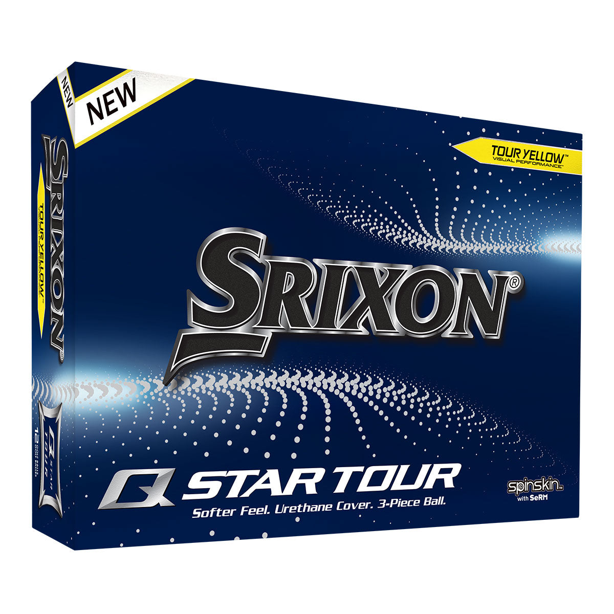 Srixon Q Star Tour Golf Balls | Yellow – Image 3