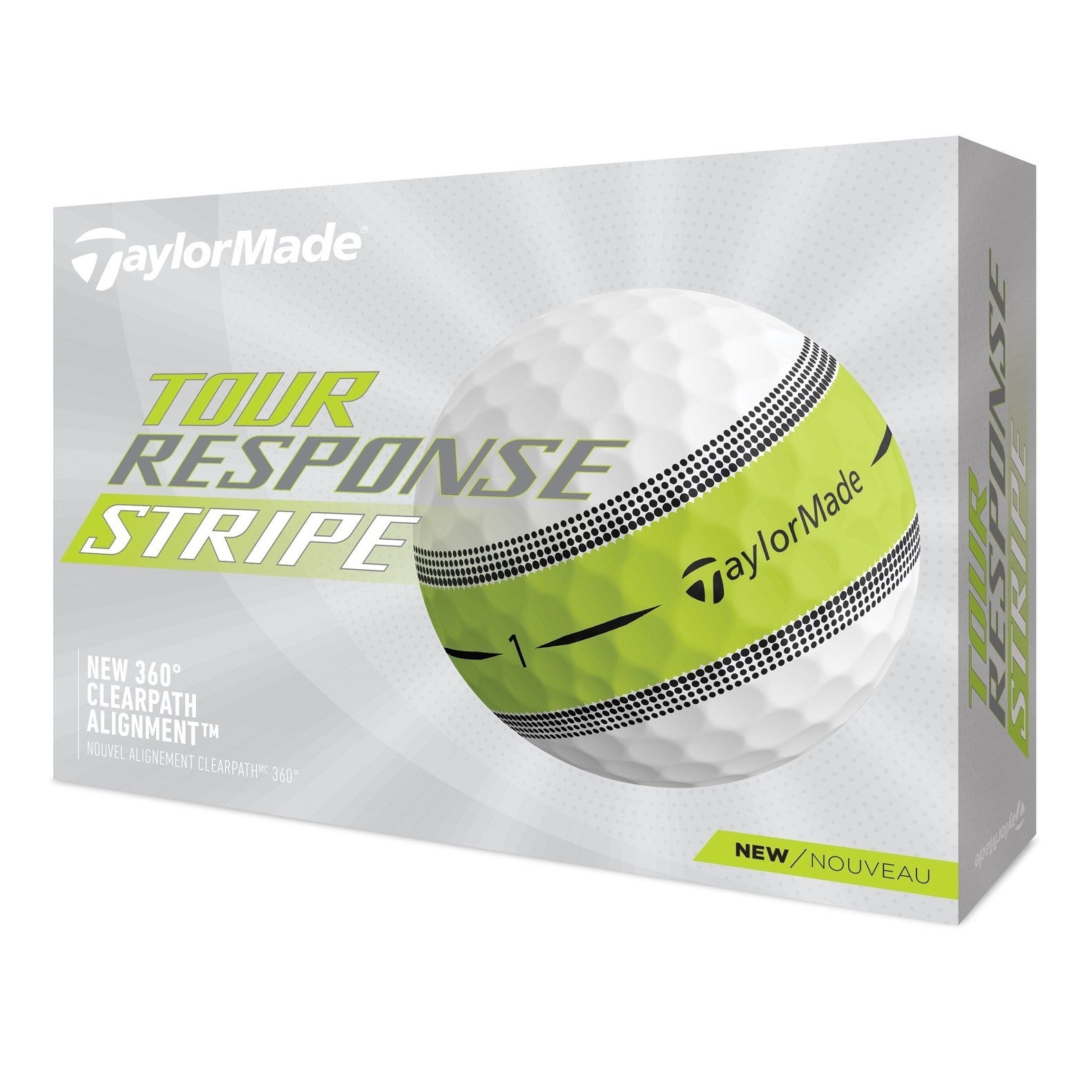 Taylormade Tour Response Stripe Golf Balls | White