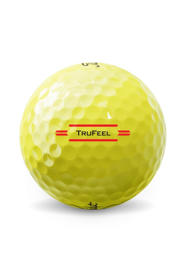 Titleist TruFeel Golf Balls | Yellow – Image 2