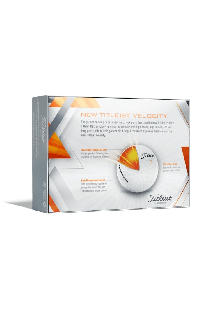 Titleist 2023 Velocity Golf Balls | White – Image 2