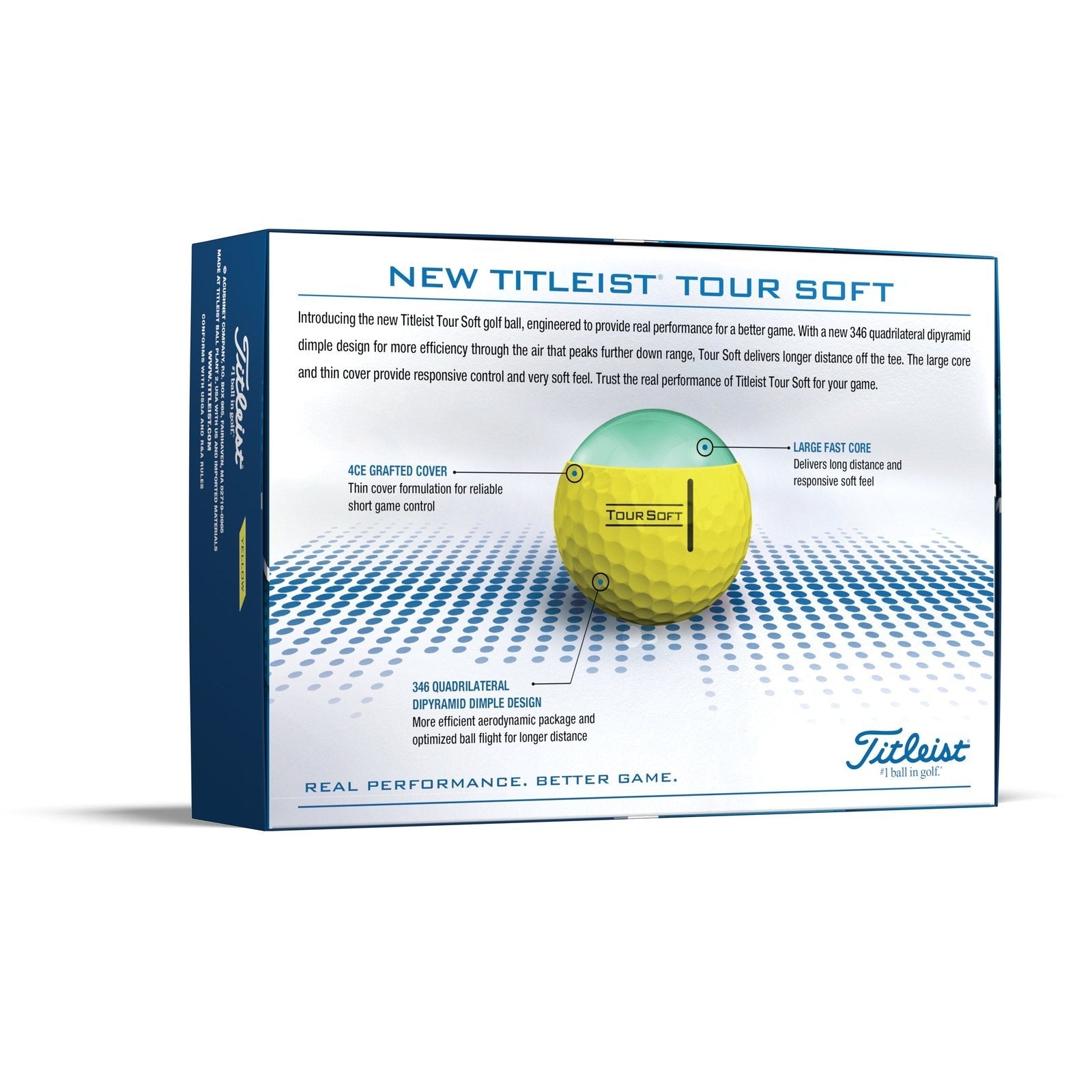 Titleist Tour Soft Golf Balls | Yellow – Image 2