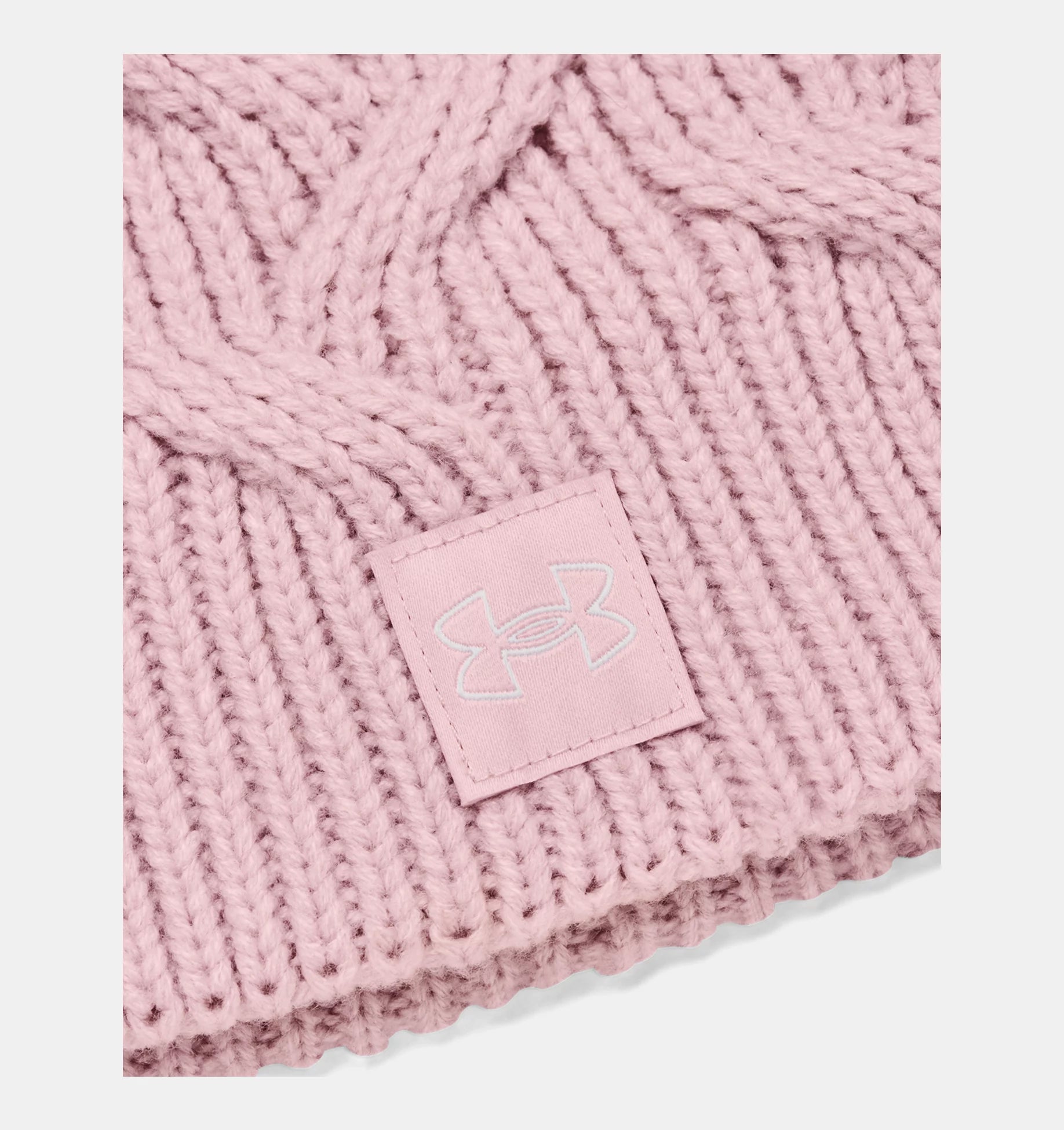 Under Armour Ladies Halftime Cable Knit Golf Beanie 1373099 – Image 2