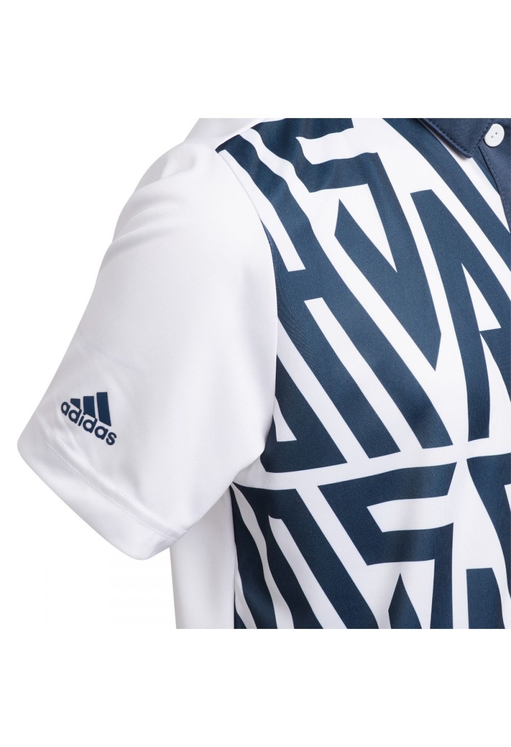 adidas Junior Printed Polo Shirt GM4112 – Image 4