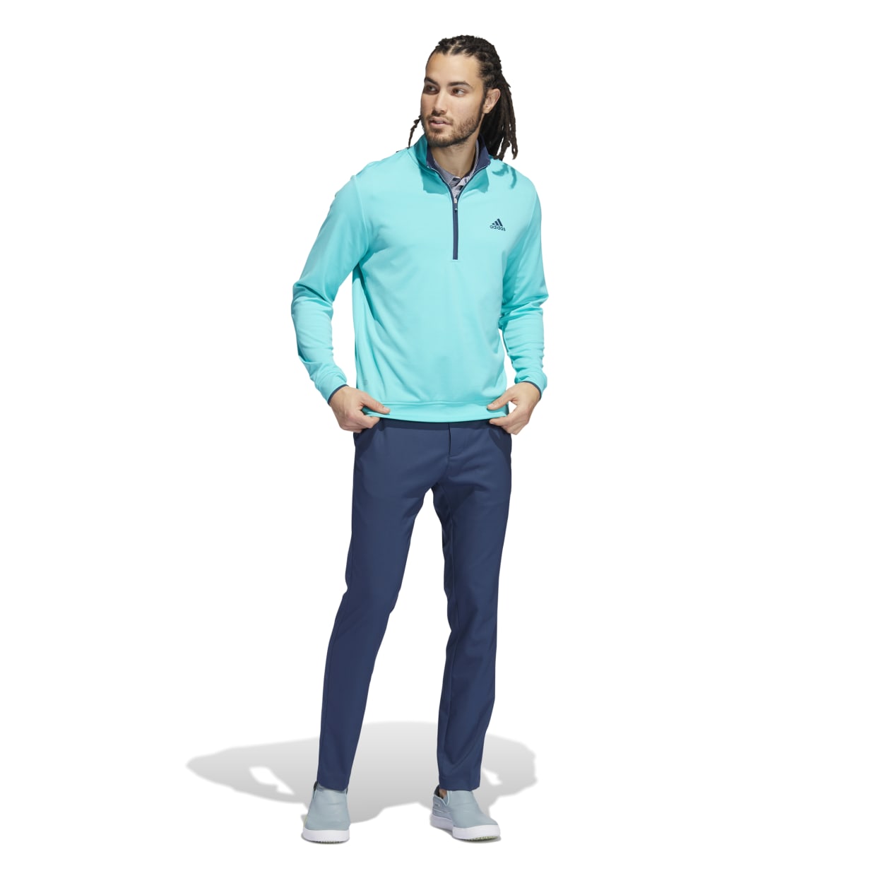 adidas Primegreen UPF Lightweight 1/4 Zip Golf Pullover H56800 – Image 5