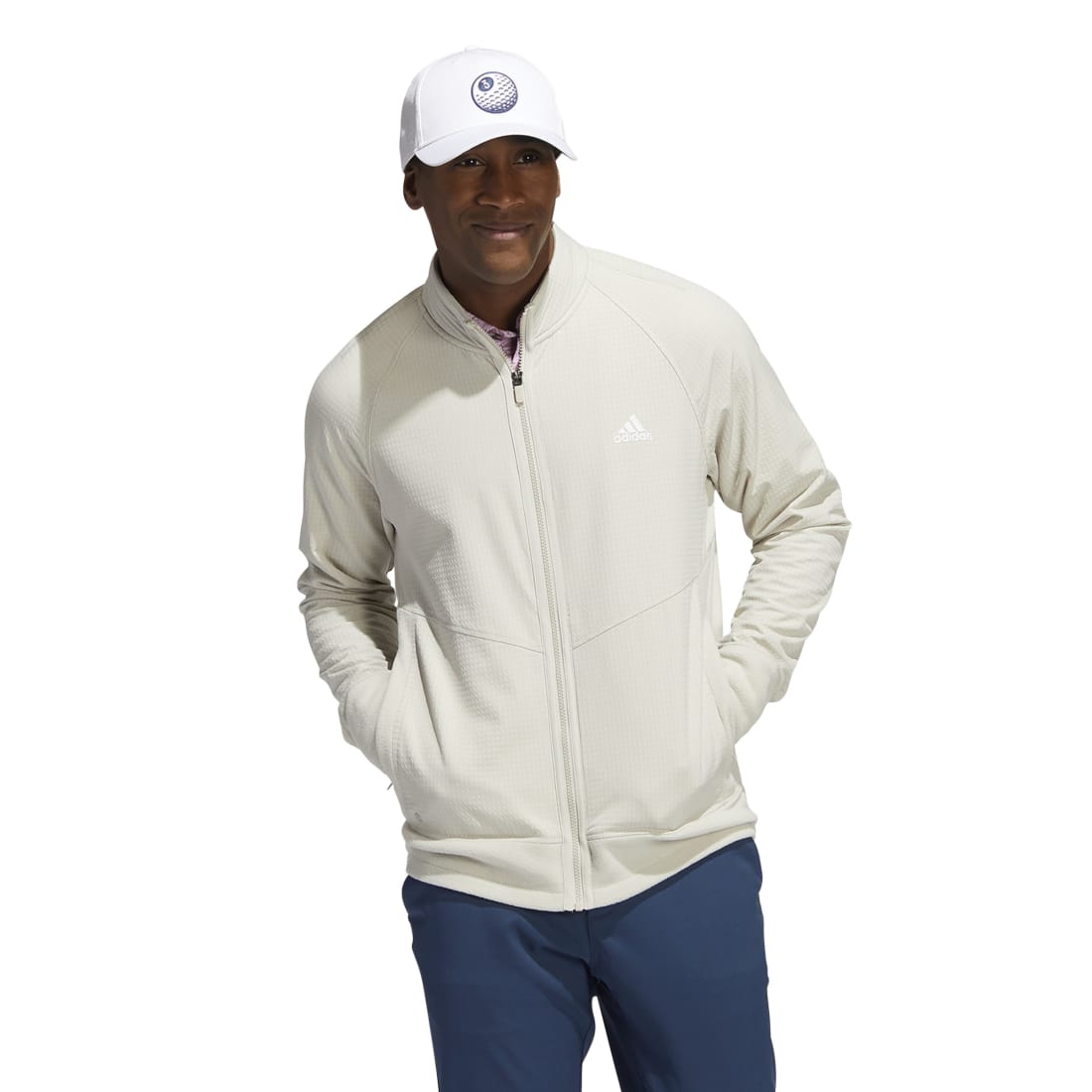 adidas Statement Full Zip Golf Mid Layer HM7376 – Image 2