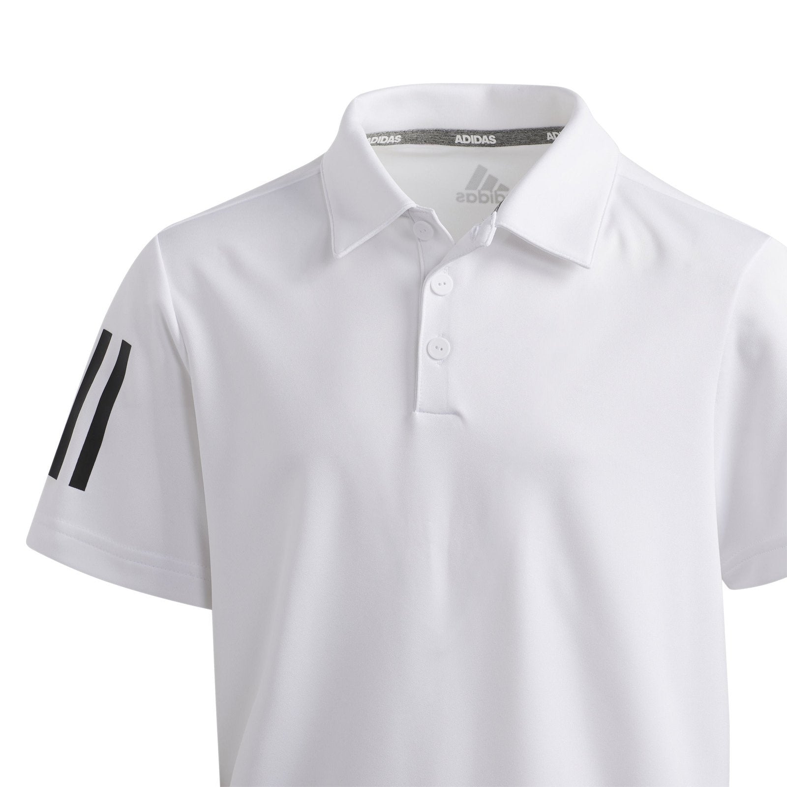 Junior adidas 3-Stripe Golf Polo Shirt FI8673 – Image 3