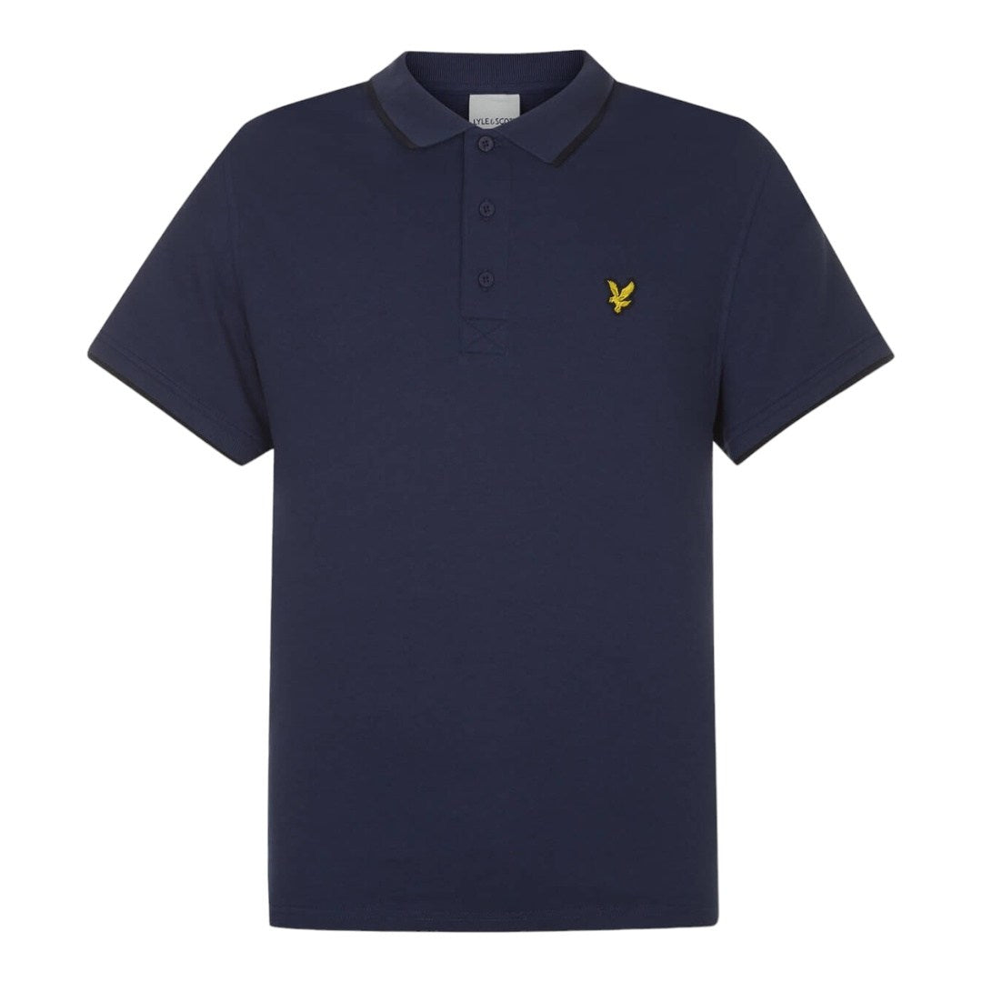 Lyle and Scott Tipped Golf Polo Shirt SP1041 – Image 5