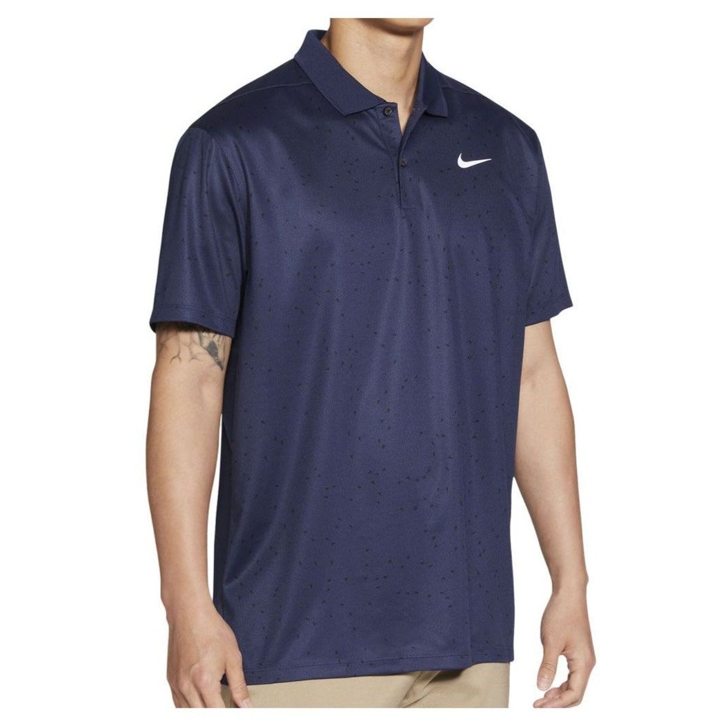Nike Dry Victory Micro Print Golf Polo Shirt CU9841