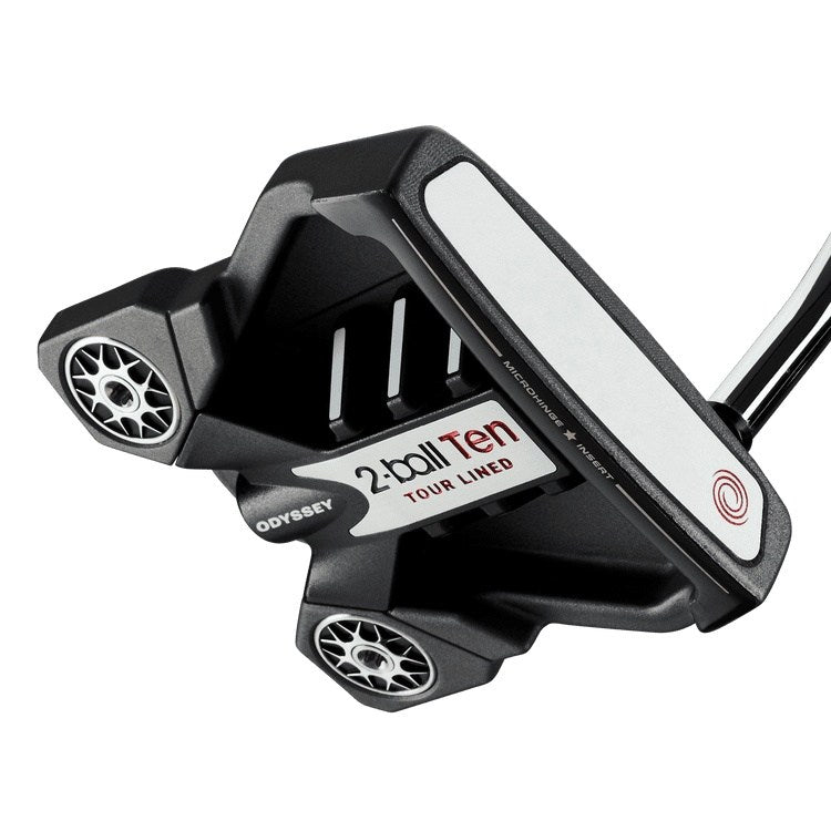 Odyssey 2-Ball Ten Red Lined Stroke Lab Golf Putter – Image 3