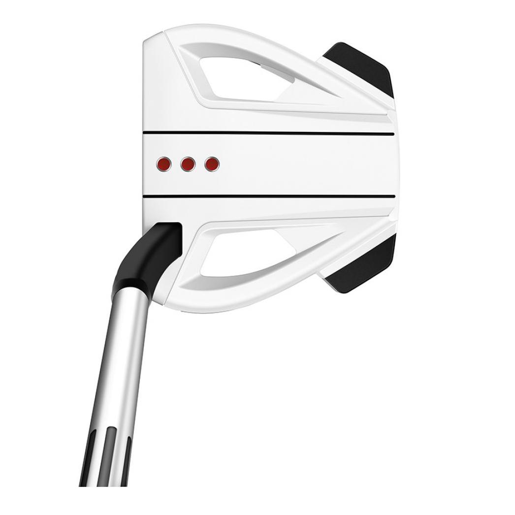 Left Handed TaylorMade Spider EX Ghost White Golf Putter | Flow Neck – Image 3