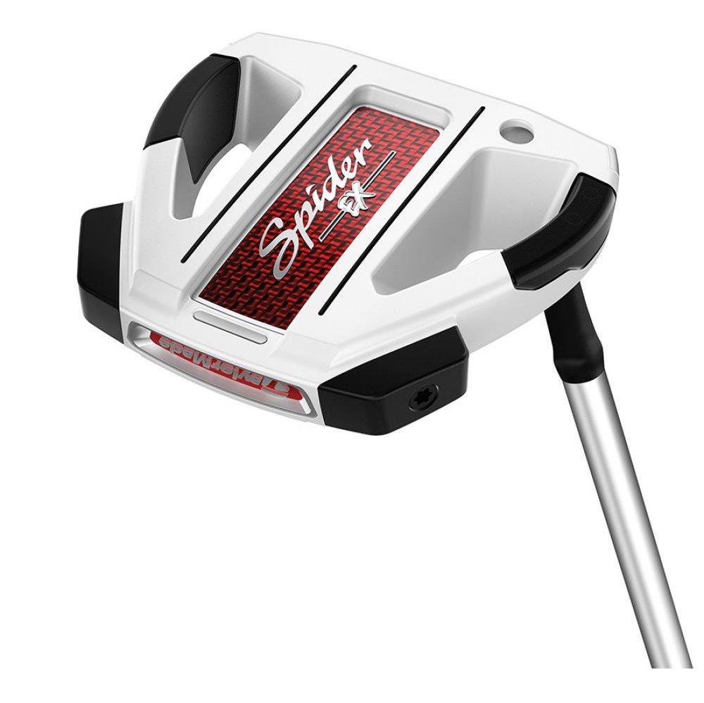 Left Handed TaylorMade Spider EX Ghost White Golf Putter | Flow Neck – Image 2